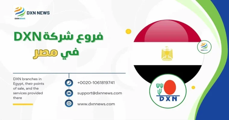 فروع شركة DXN في مصر